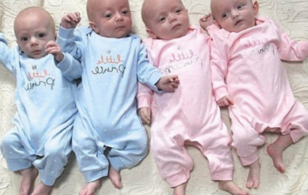 Новости из Италии: женщина родила сразу две пары близнецов